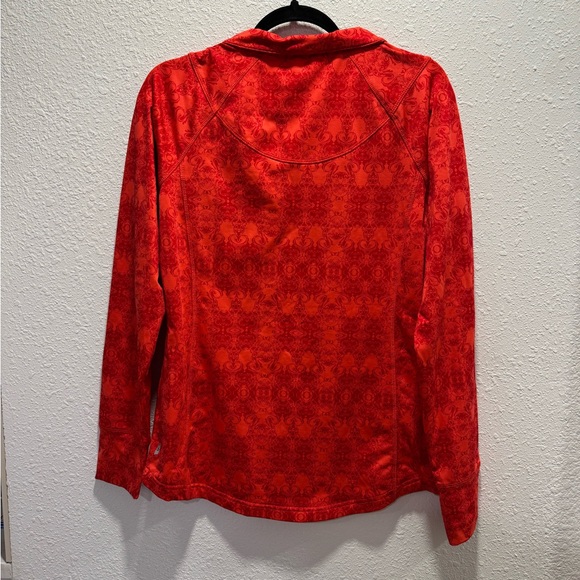 Patterned Quarter Zip - Picture 2 of 2